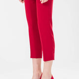 IY Cropped Trousers In Red