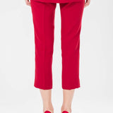 IY Cropped Trousers In Red