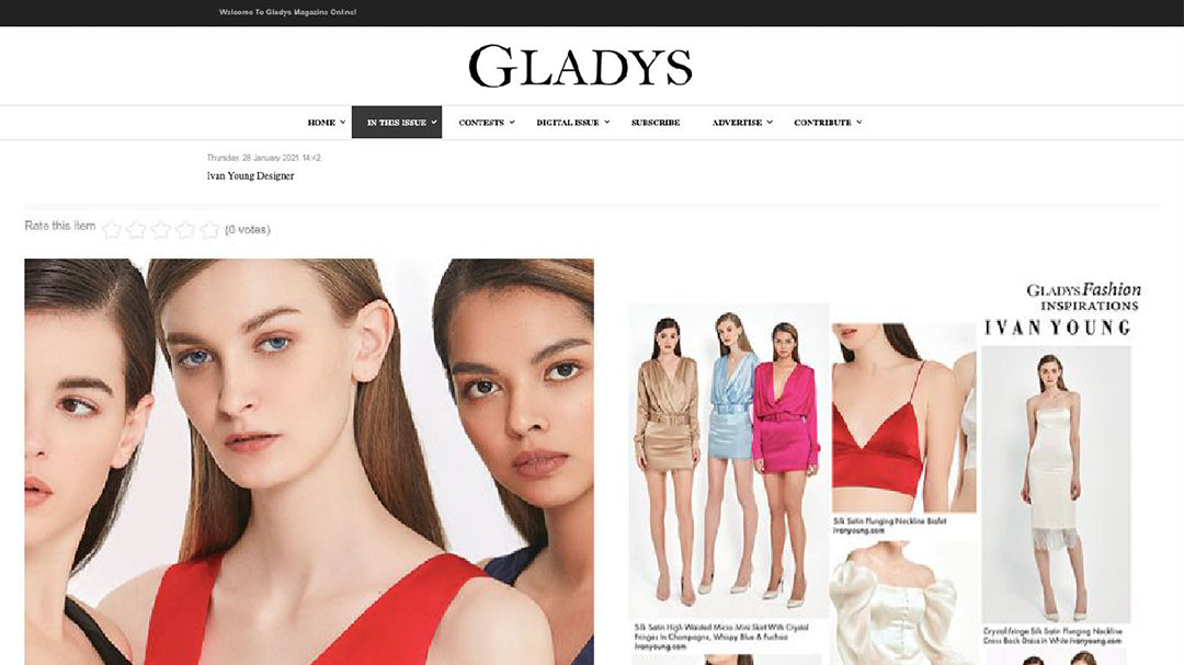 Gladysmagazine.com Features IVAN YOUNG