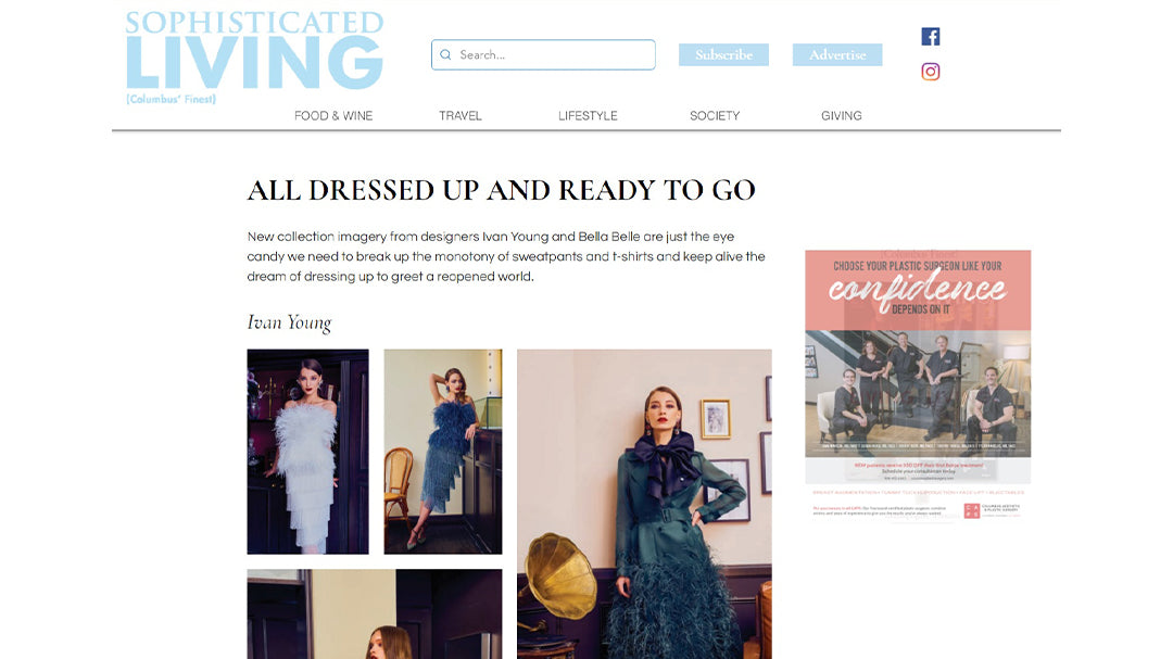 Sophisticatedlivingcolumbus.com Features IVAN YOUNG