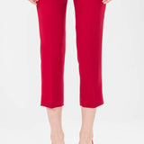IY Cropped Trousers In Red