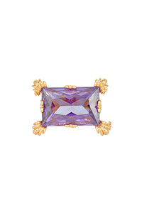 Marie Louise Pillow Ring in Lavender