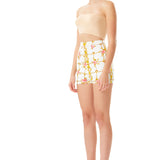 Printed High Waisted Shorts